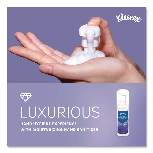 Image of Kleenex® Ultra Moisturizing Foam Hand Sanitizer, 1.5 Oz Pump Bottle, Unscented