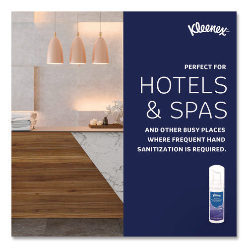 Image of Kleenex® Ultra Moisturizing Foam Hand Sanitizer, 1.5 Oz Pump Bottle, Unscented