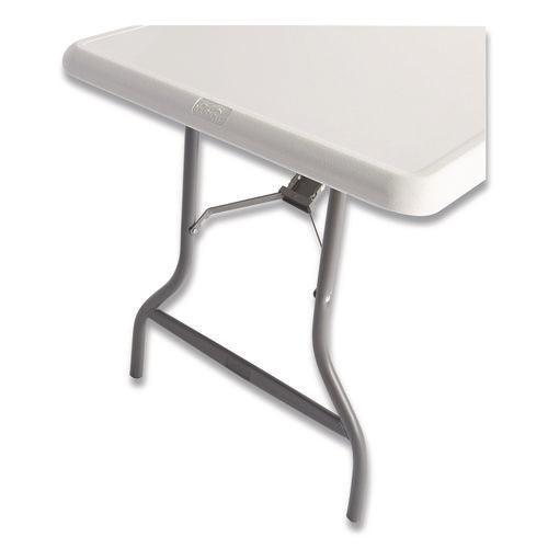 Image of Iceberg IndestrucTable Industrial Folding Table, Rectangular, 60" x 30" x 29", Platinum