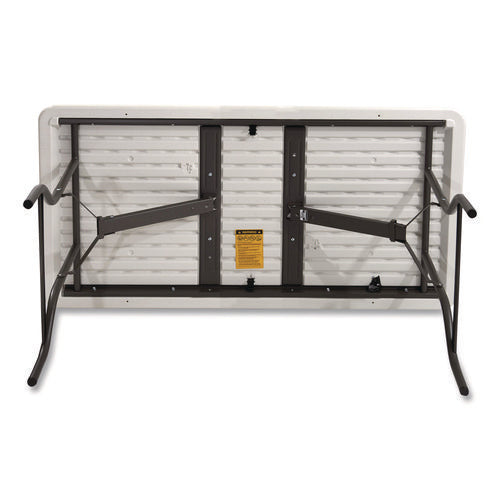Image of Iceberg IndestrucTable Industrial Folding Table, Rectangular, 60" x 30" x 29", Platinum