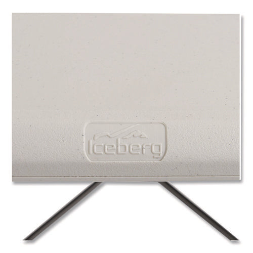 Image of Iceberg IndestrucTable Industrial Folding Table, Rectangular, 60" x 30" x 29", Platinum