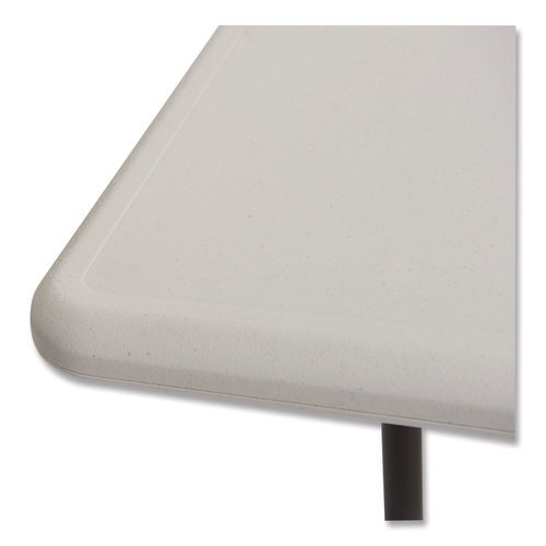 Image of Iceberg IndestrucTable Industrial Folding Table, Rectangular, 60" x 30" x 29", Platinum
