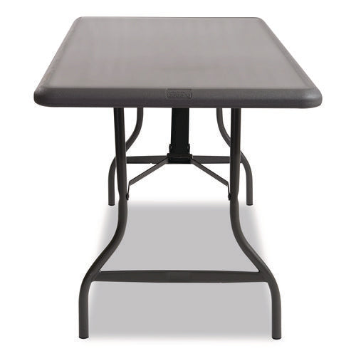 Image of Iceberg IndestrucTable Industrial Folding Table, Rectangular, 60" x 30" x 29", Charcoal