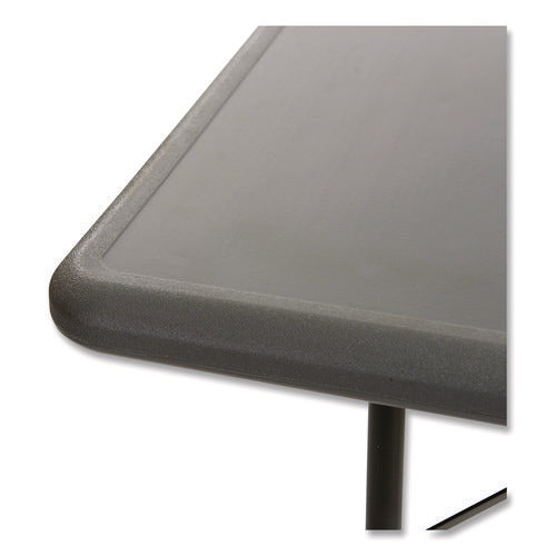 Image of Iceberg IndestrucTable Industrial Folding Table, Rectangular, 60" x 30" x 29", Charcoal