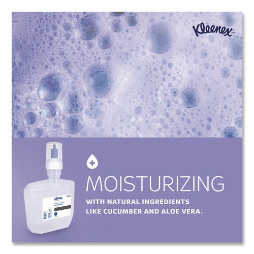 Image of Scott® Super Moisturizing Foam Hand Sanitizer, 1,200 mL Cassette, Unscented, 2/Carton