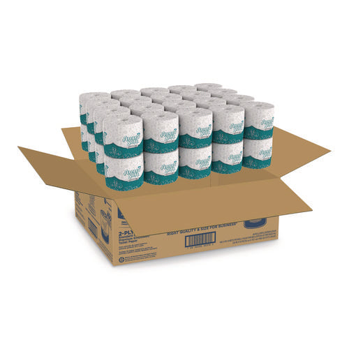 Image of Georgia Pacific® Professional Angel Soft Ps Premium Bathroom Tissue, Septic Safe, 2-Ply, White, 450 Sheets/roll, 40 Rolls/carton