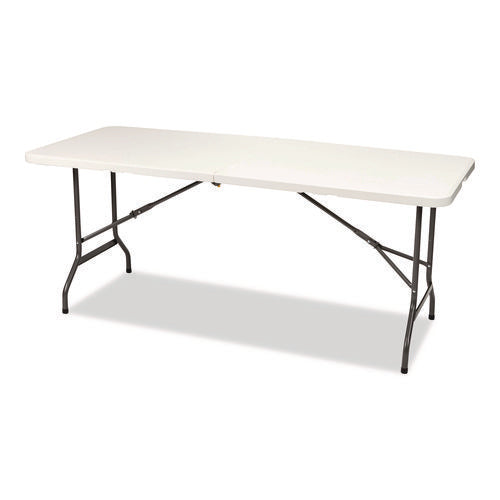 Image of Iceberg IndestrucTable Classic Bi-Folding Table, Rectangular, 60" x 30" x 29", Platinum