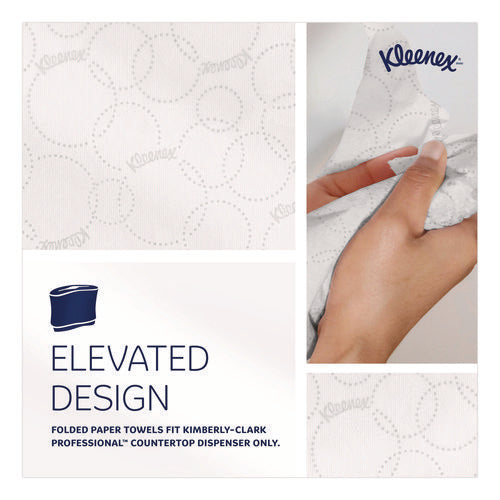 Image of Kleenex® Reveal Multi-Fold Towels, 2-Ply, 8 X 9.4, White, 16/carton