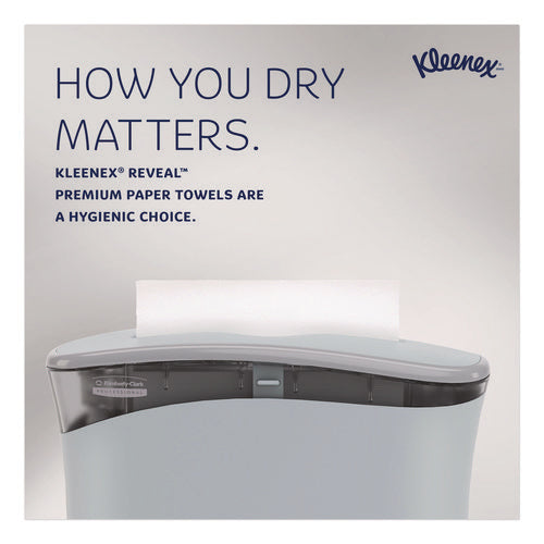 Image of Kleenex® Reveal Multi-Fold Towels, 2-Ply, 8 X 9.4, White, 16/carton