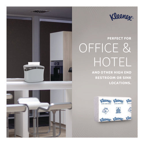 Image of Kleenex® Reveal Multi-Fold Towels, 2-Ply, 8 X 9.4, White, 16/carton