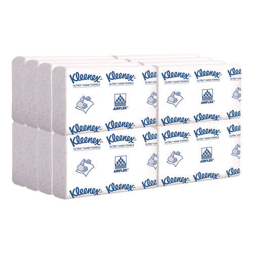 Image of Kleenex® Reveal Multi-Fold Towels, 2-Ply, 8 X 9.4, White, 16/carton