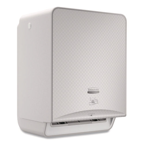 Image of Kimberly-Clark Professional ICON Automatic Roll Towel Dispenser, 20.12 x 16.37 x 13.5, Silver Mosaic