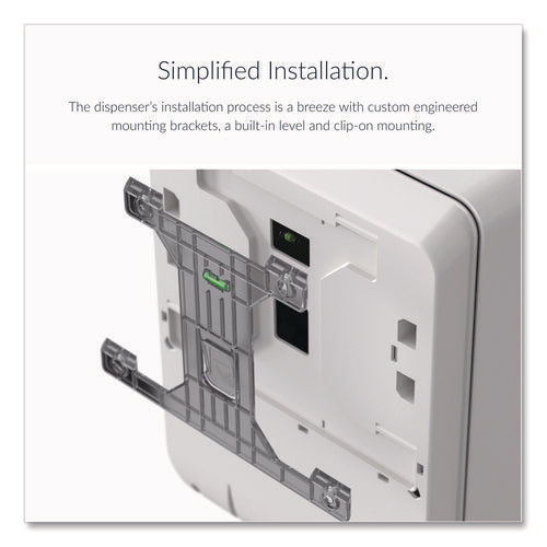 Image of Kimberly-Clark Professional ICON Automatic Roll Towel Dispenser, 20.12 x 16.37 x 13.5, Silver Mosaic