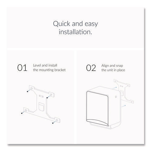 Image of Kimberly-Clark Professional ICON Automatic Roll Towel Dispenser, 20.12 x 16.37 x 13.5, Silver Mosaic