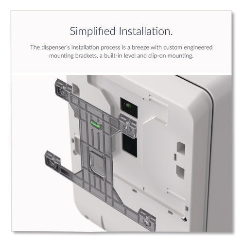Image of Kimberly-Clark Professional ICON Automatic Roll Towel Dispenser, 20.12 x 16.37 x 13.5, White Mosaic