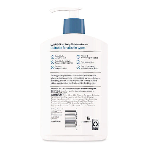 Image of Lubriderm® Skin Therapy Hand And Body Lotion, 16 Oz Pump Bottle