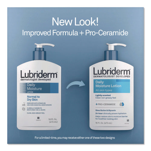 Image of Lubriderm® Skin Therapy Hand And Body Lotion, 16 Oz Pump Bottle
