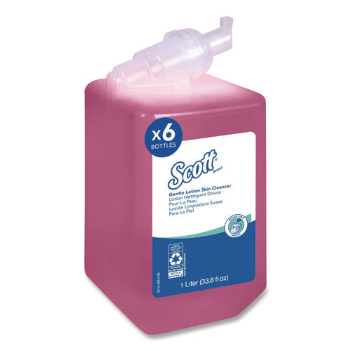 Image of Scott® Essential Skin Cleanser Refill, Floral Scent, 1,000 mL, 6/Carton