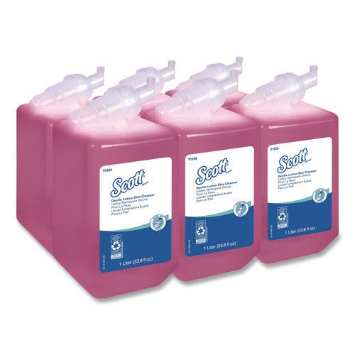 Image of Scott® Essential Skin Cleanser Refill, Floral Scent, 1,000 mL, 6/Carton
