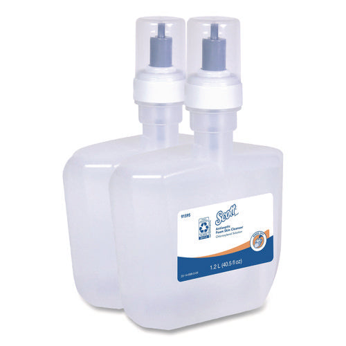 Image of Scott® Antiseptic Foam Skin Cleanser Refill, Unscented, 1,200 mL
