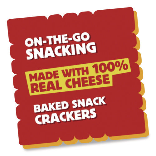 Image of Sunshine® Cheez-It Crackers, 1.5 Oz Single-Serving Snack Bags, White Cheddar, 8/box