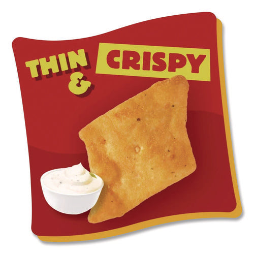 Image of Sunshine® Cheez-It Snap'd Crackers, Cheddar Sour Cream And Onion, 2.2 Oz Pouch, 6/pack