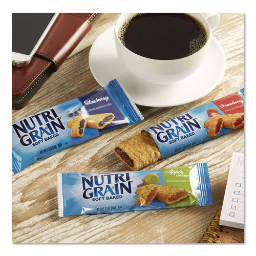 Image of Kellogg's® Nutri-Grain Soft Baked Breakfast Bars, Asstd: Apple, Blueberry, Strawberry, 1.3 Oz Bar, 48/carton