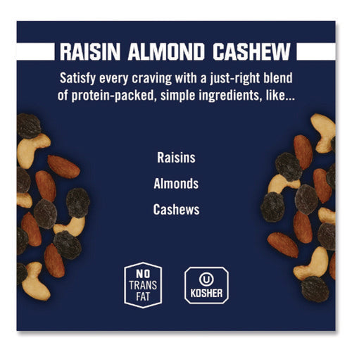 Image of Kar's Fresh Harvest Trail Mix, Raisin Almond Cashew, 4.5 Oz Bag, 12/box