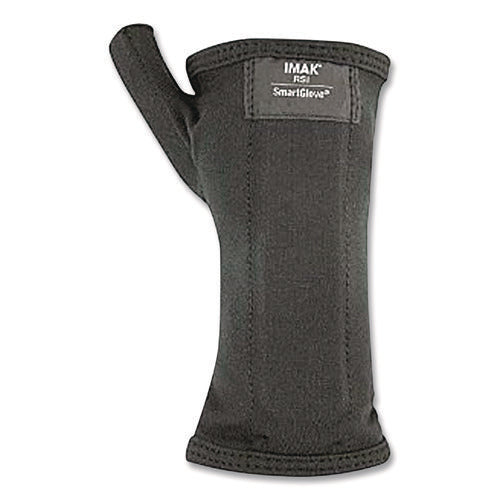 Image of IMAK® RSI SmartGlove with Thumb Support, Medium, Fits Left Hand/Right Hand, Black