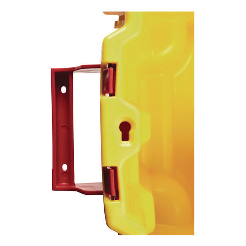 Image of Rubbermaid® Commercial Wavebrake 2.0 Bucket, 8.75 Gal, Plastic, Yellow