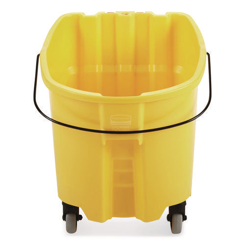 Image of Rubbermaid® Commercial Wavebrake 2.0 Bucket, 8.75 Gal, Plastic, Yellow