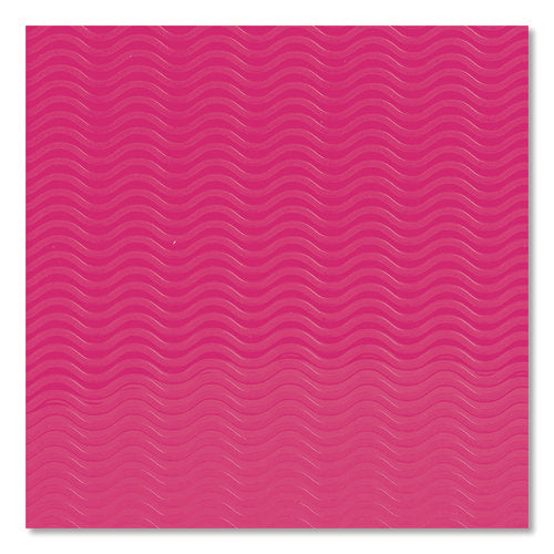 Image of Smead Poly Expanding Folders, 12 Sections, Cord/Hook Closure, 1/6-Cut Tabs, Letter Size, Pink/Clear