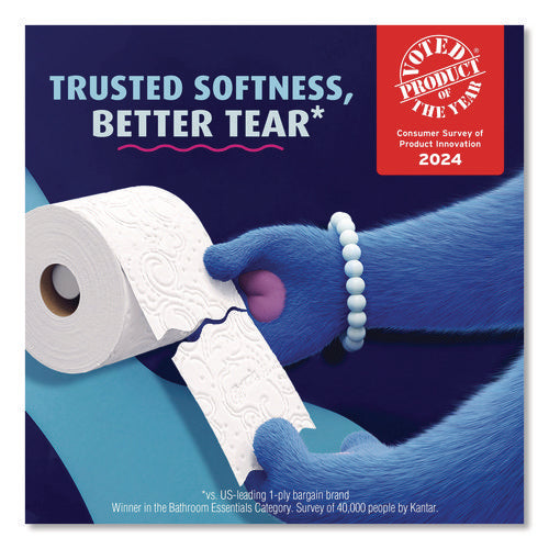 Image of Charmin® Ultra Soft Bathroom Tissue, Septic-Safe, 2-Ply, White, 336 Sheets/Roll, 18 Rolls/Carton