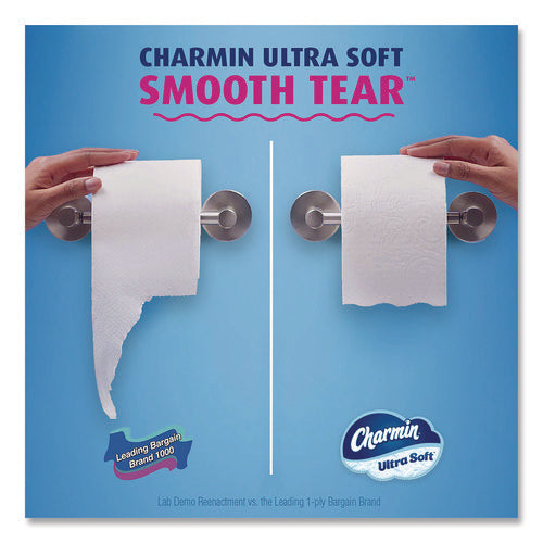 Image of Charmin® Ultra Soft Bathroom Tissue, Septic-Safe, 2-Ply, White, 336 Sheets/Roll, 18 Rolls/Carton