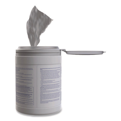 Image of Diversey Oxivir 1 Wipes, 1-Ply, 6 x 7, 160/Canister, 12 Canisters/Carton