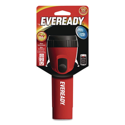 Image of Eveready® Industrial General Purpose Led Flashlight, 2 D (sold Separately), Red