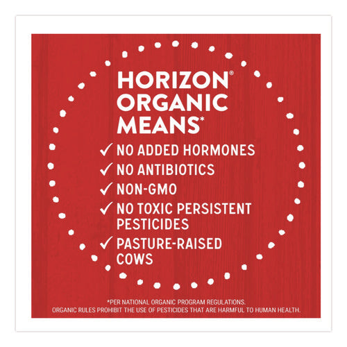 Image of Horizon Organic Low Fat Milk, 1% Plain, 8 Oz, 18/carton