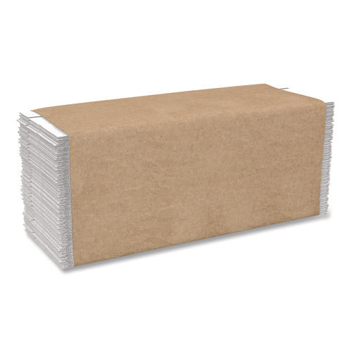 Image of Cascades PRO Select Folded Paper Towels, C-Fold Towels, 1-Ply, 3.75 x 10, White, 198 Towels/Pack, 12 Packs/Carton