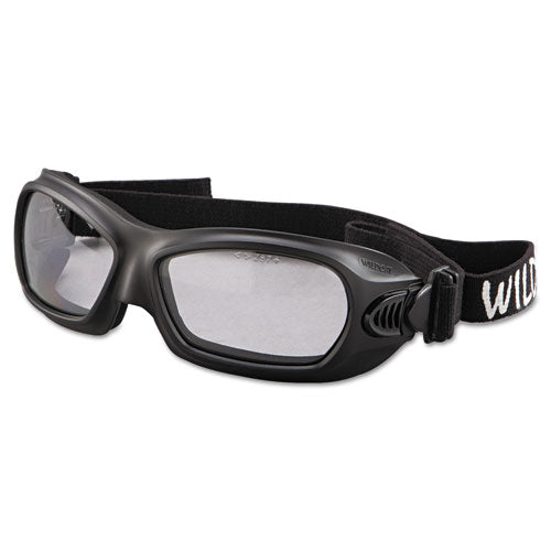 Image of KleenGuard V80 WildCat Safety Goggles, Black Frame, Clear Lens