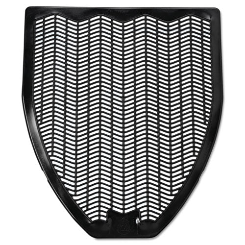 Image of Impact® Disposable Urinal Floor Mat, Nonslip, Fresh Blast Scent, 17.5 x 20.38, Black, 6/Carton
