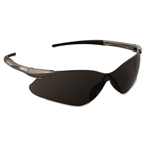 Image of KleenGuard Nemesis VL Safety Glasses, Gunmetal Frame, Smoke Uncoated Lens