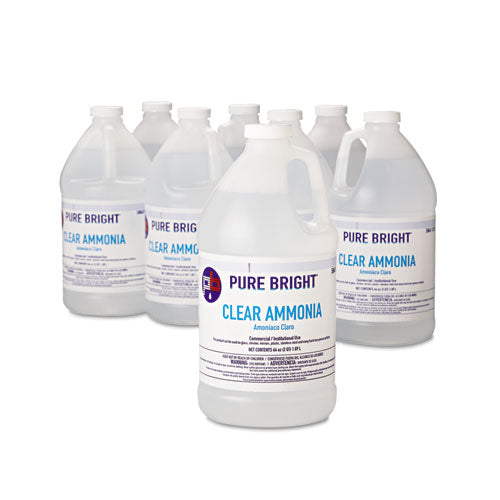 Image of Pure Bright® Clear Ammonia, 64 Oz Bottle, 8/carton