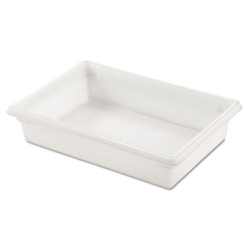 Image of Rubbermaid® Commercial Food/Tote Boxes, 8.5 gal, 26 x 18 x 6, White, Plastic