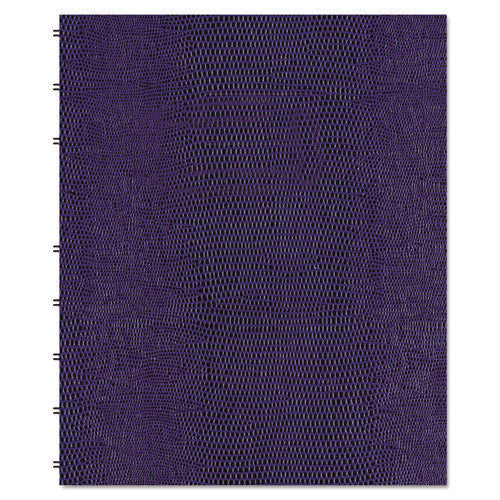 Image of Blueline® MiracleBind Notebook, 1-Subject, Medium/College Rule, Purple Cover, (75) 9.25 x 7.25 Sheets