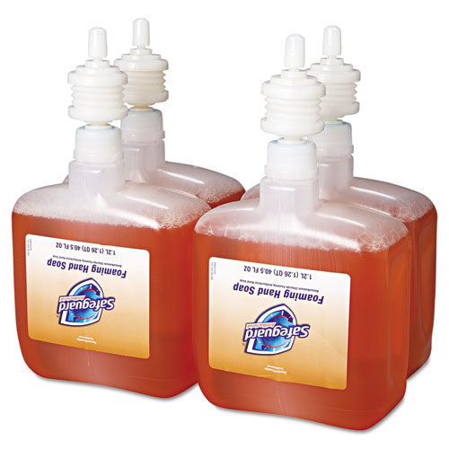 Image of Safeguard Professional Antibacterial Foam Hand Soap Refill, Pleasant Scent, 1,200 mL, 4/Carton
