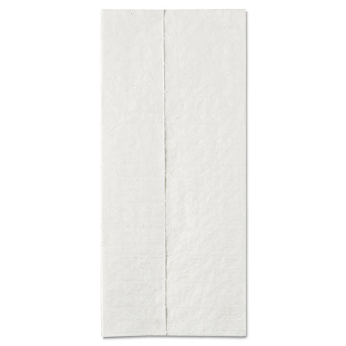 Image of Brawny® Professional Medium Duty Scrim Reinforced Wipers, 4-Ply, 9.25 x 16.69, Unscented, White, 166/Box, 5 Boxes/Carton