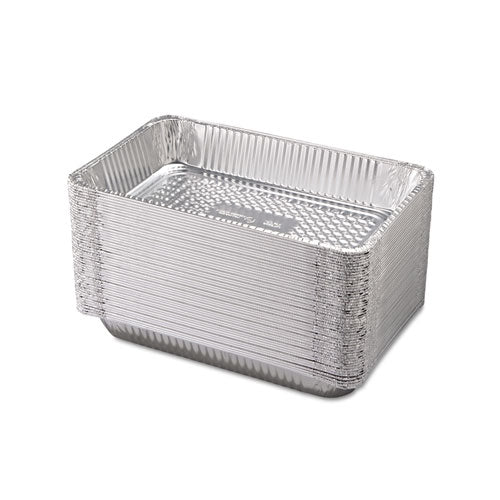 Image of HFA® Aluminum Steam Table Pans, Full-Size Deep, 60 Gauge, 3.19" Deep, 12.19 x 20.75, 50/Carton