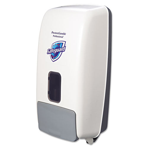 Image of Safeguard Professional Foam Hand Soap Dispenser, 1,200 Ml, White/gray