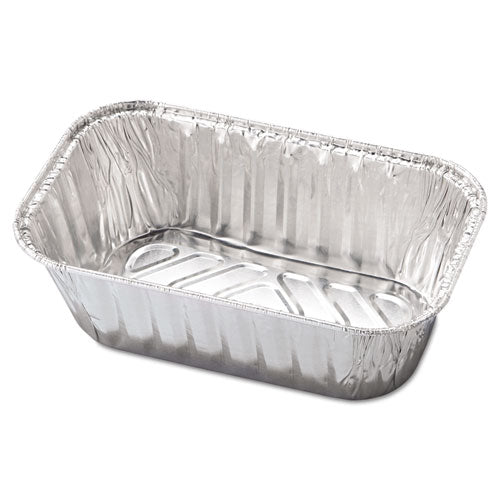 Image of HFA® Aluminum Baking Pan, #1 Loaf, 1 lb Capacity, 5.72 x 3.31 x 2.03, 200/Carton