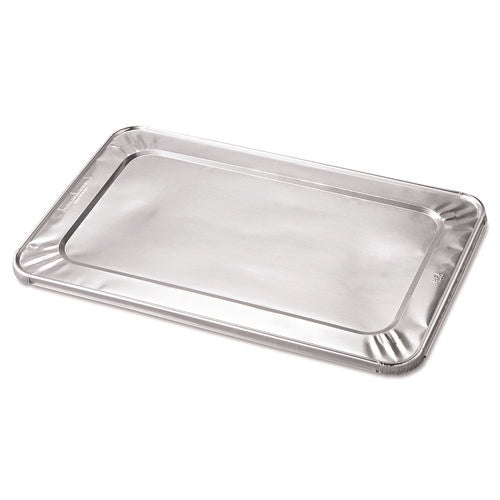 Image of HFA® Steam Pan Foil Lids, Fits Full-Size Pan, 45 Gauge, 12 x 20.81, 50/Carton